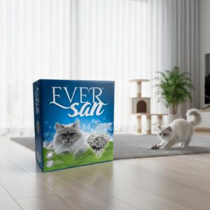 Eversan Soydum Bentonit Kedi Kumu Güçlü Topaklanma