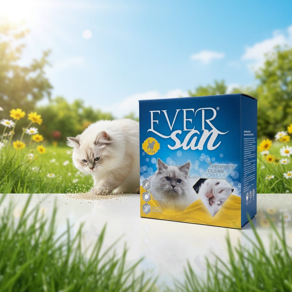 Eversan Kitten Yavru Kedi Kumu – Hassas Patiler İçin Mükemmel Temizlik