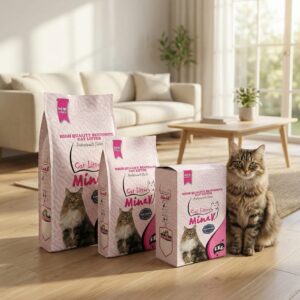 Minav Bebek Pudrası Kokulu Sodyum Bentonit Kedi Kumu